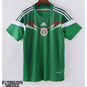 Mexiko 2014 Retro Domácí Dres Krátký Rukáv Mexiko 2014 Retro Domácí Dres Krátký Rukáv